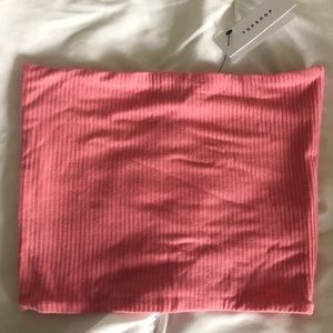 Topshop Pink Tube Top